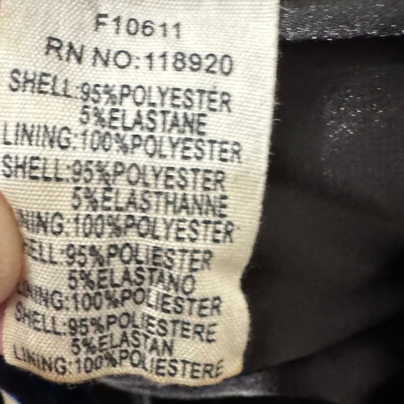 FRNCH Paris Luisa Blue Velvet Quilted Bomber Jacket Size M - Picture 5 of 11